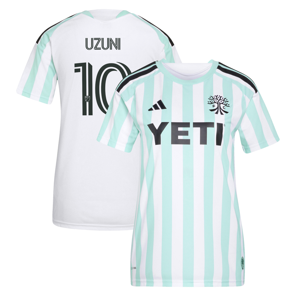 Women's Austin FC Myrto Uzuni White 2026 The Rooted Kit Replica Jersey