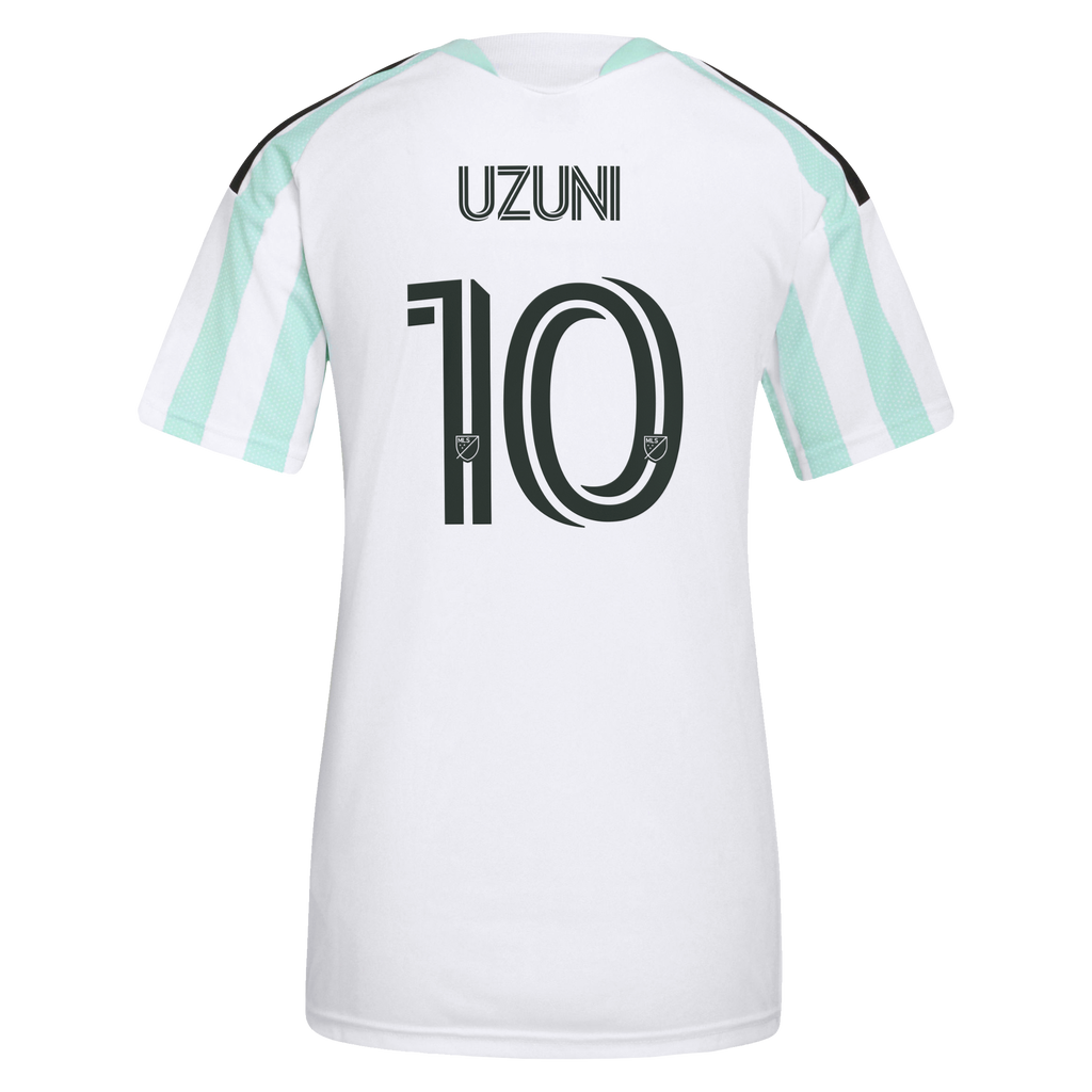 Women's Austin FC Myrto Uzuni White 2026 The Rooted Kit Replica Jersey