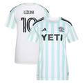 Women's Austin FC Myrto Uzuni White 2026 The Rooted Kit Replica Jersey