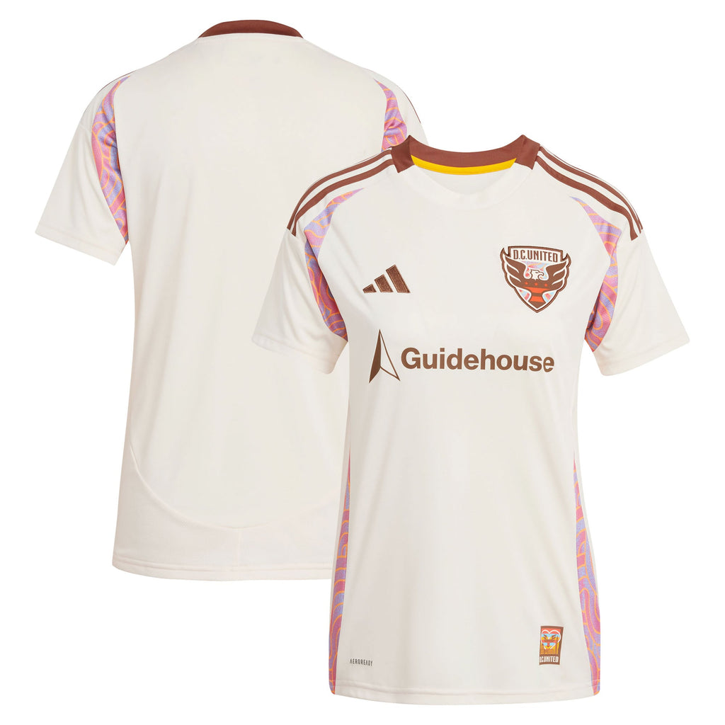 Women's D.C. United Natural 2025 The Soul Kit Replica Jersey