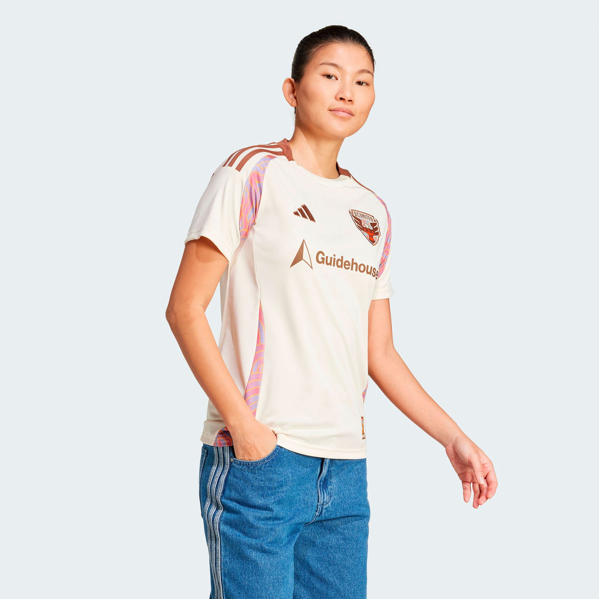 Women's D.C. United Natural 2025 The Soul Kit Replica Jersey