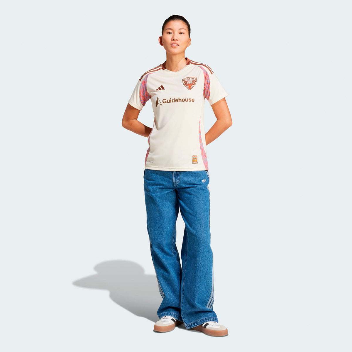 Women's D.C. United Natural 2025 The Soul Kit Replica Jersey