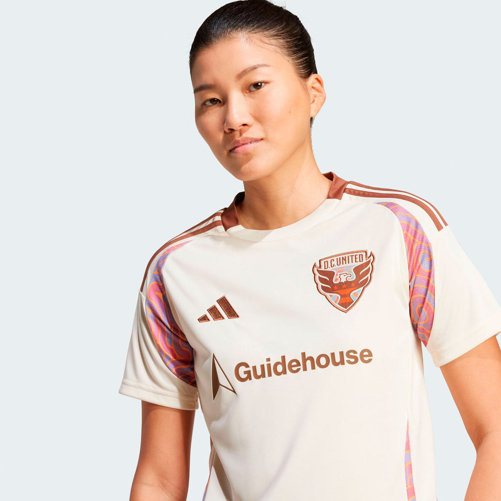 Women's D.C. United Natural 2025 The Soul Kit Replica Jersey
