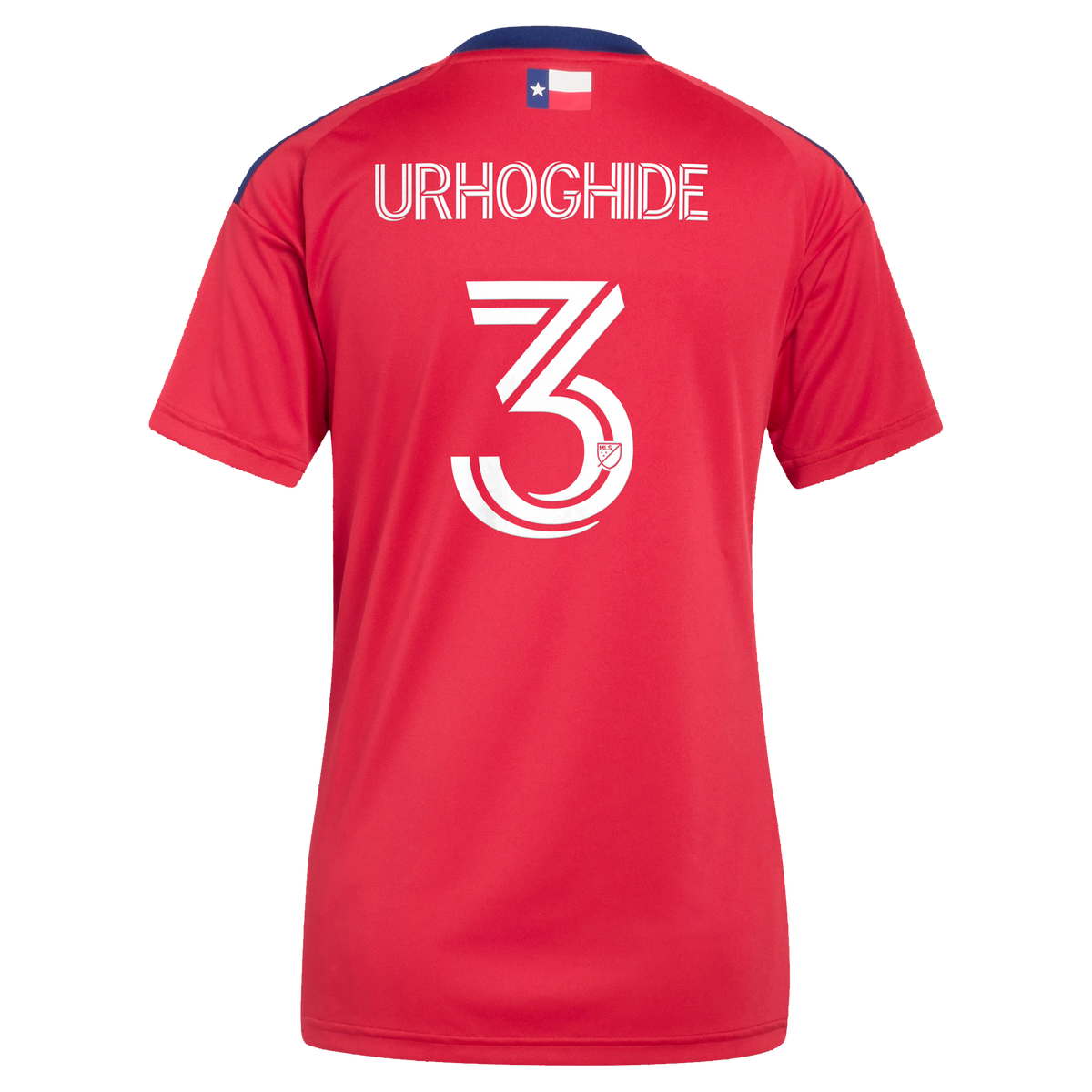 Women's FC Dallas Osaze Urhoghide Red 2026 DNA Kit Replica Jersey