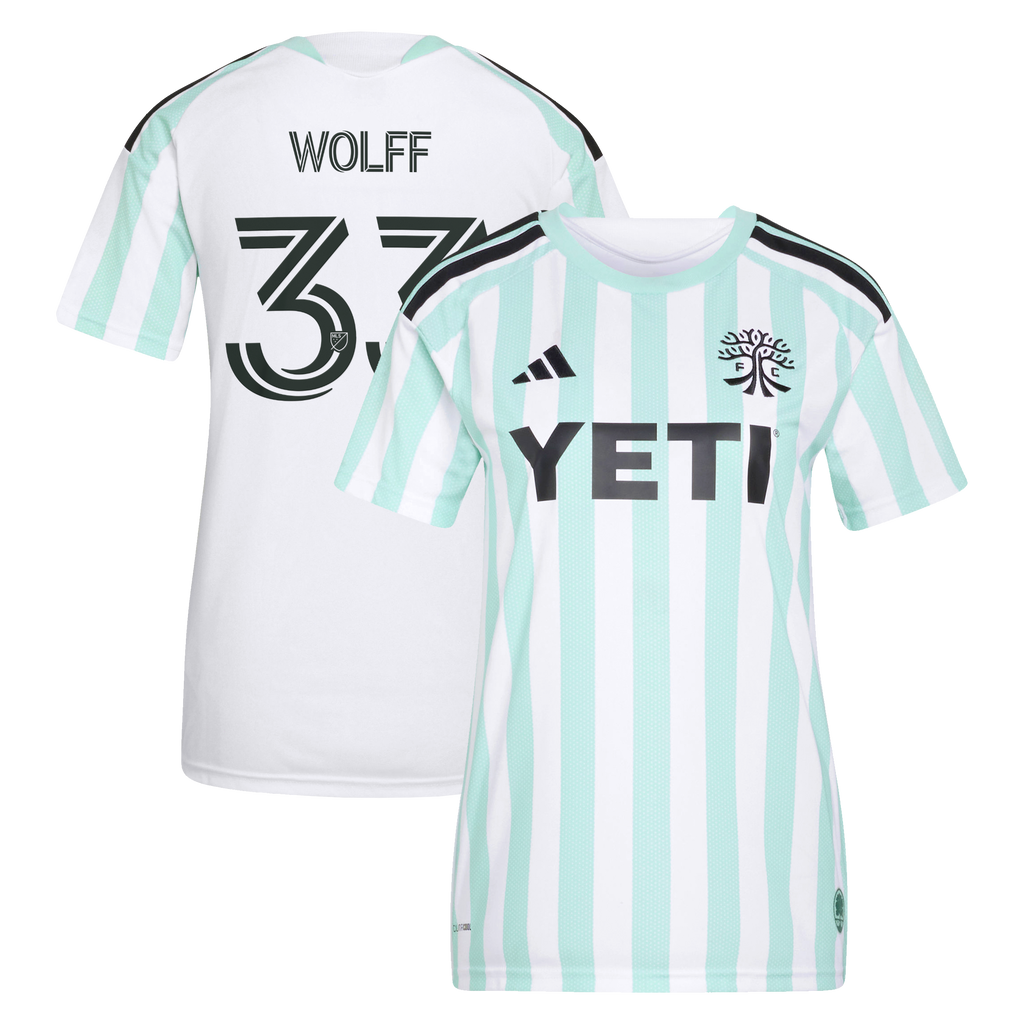 Women's Austin FC Owen Wolff White 2026 The Rooted Kit Replica Jersey