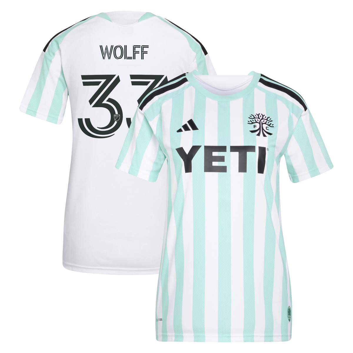 Women's Austin FC Owen Wolff White 2026 The Rooted Kit Replica Jersey