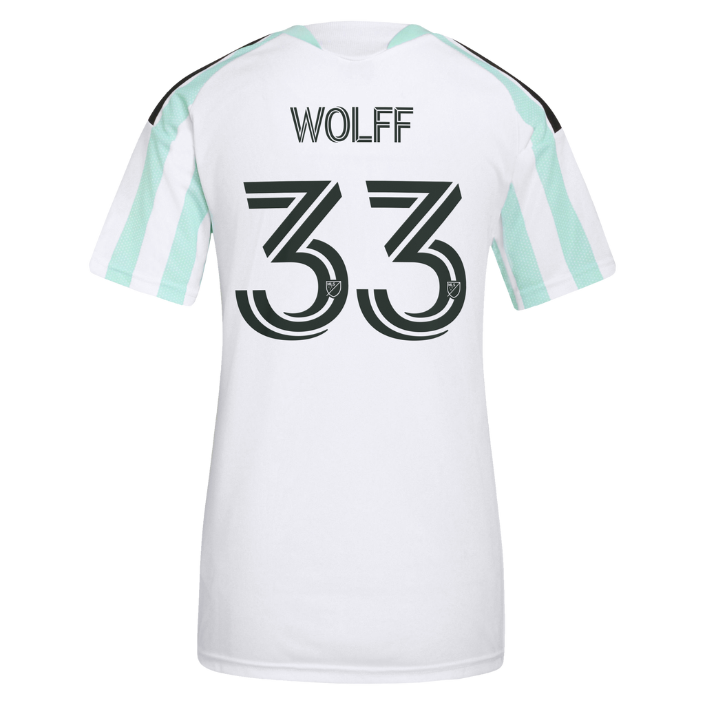 Women's Austin FC Owen Wolff White 2026 The Rooted Kit Replica Jersey