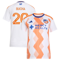 Women's FC Cincinnati Pavel Bucha White 2026 The Seven Hills Kit Replica Jersey