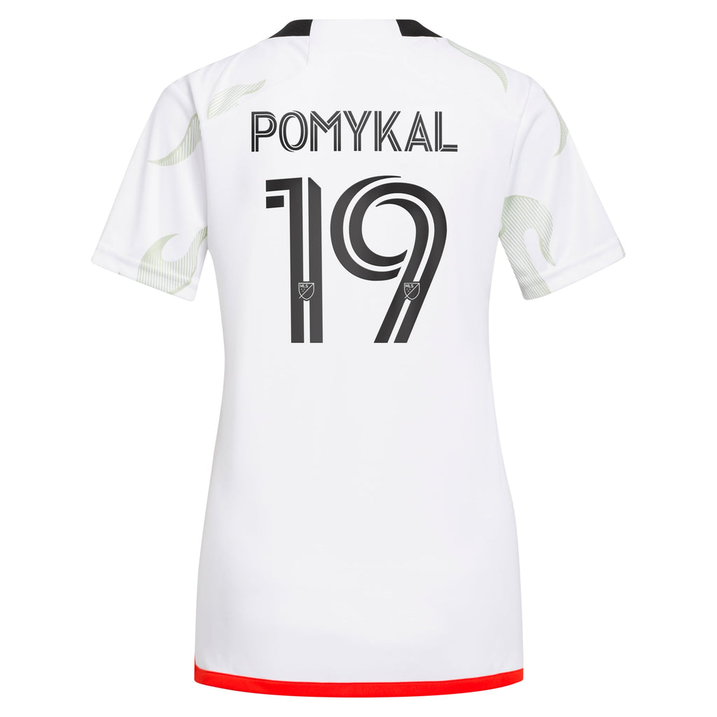 Women's FC Dallas Paxton Pomykal White 2023 Burn Baby Burn Replica Player Jersey