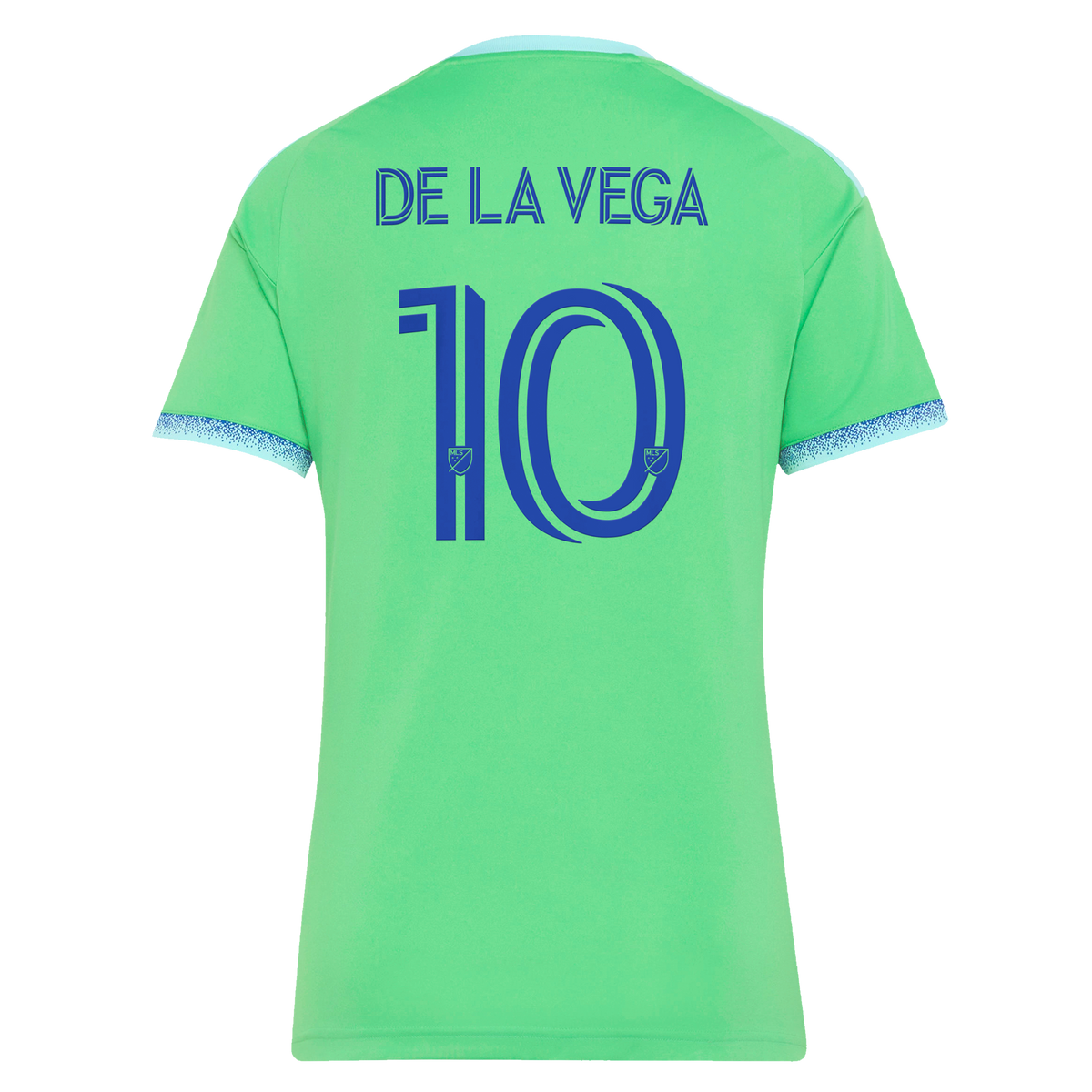 Women's Seattle Sounders FC Pedro de la Vega Rave Green 2026 The Evergreen State Kit Replica Jersey