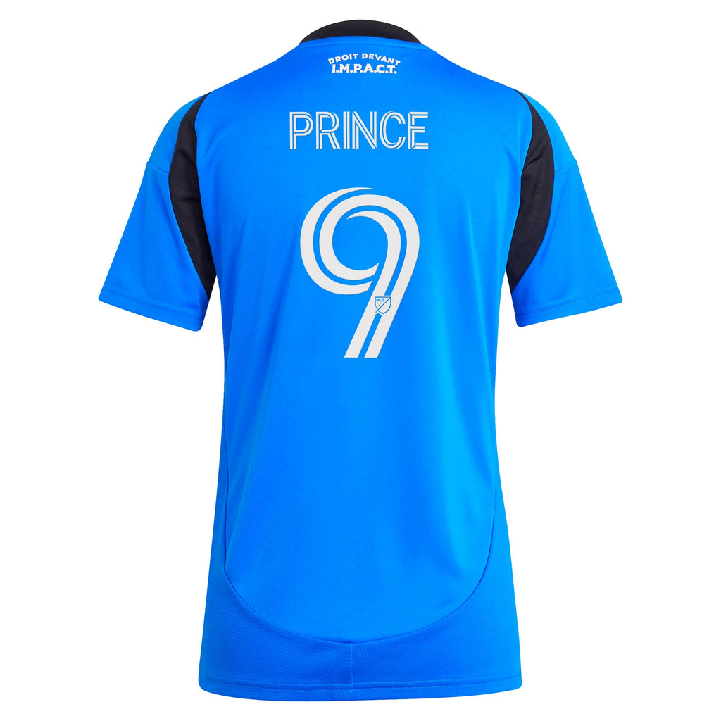 Women's CF Montreal Prince Owusu Blue 2025 Montréal Original Replica Player Jersey