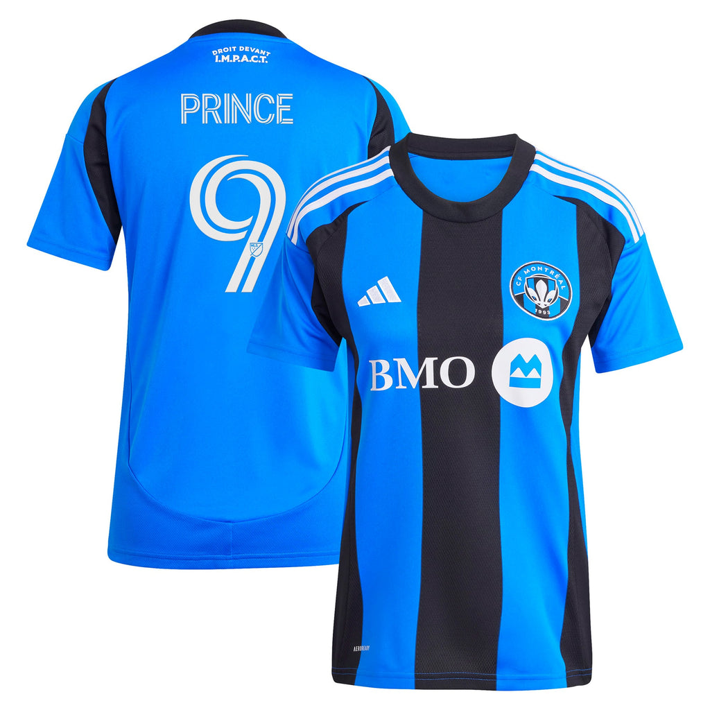 Women's CF Montreal Prince Owusu Blue 2025 Montréal Original Replica Player Jersey
