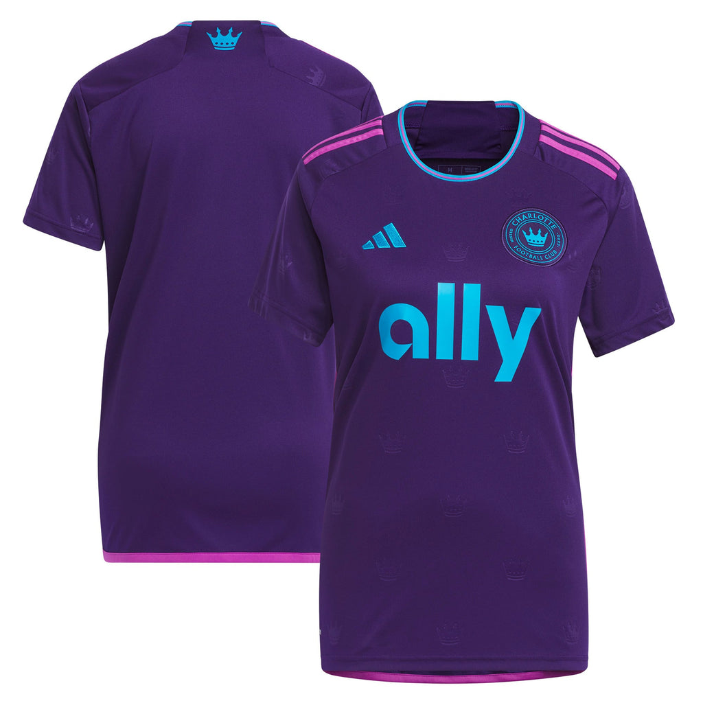 Women's Charlotte FC Purple 2023 Crown Jewel Kit Replica Jersey