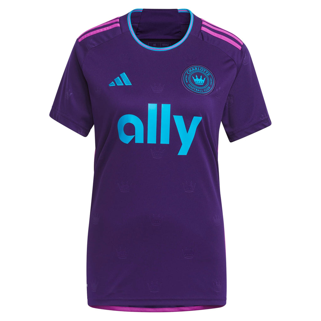 Women's Charlotte FC Purple 2023 Crown Jewel Kit Replica Jersey