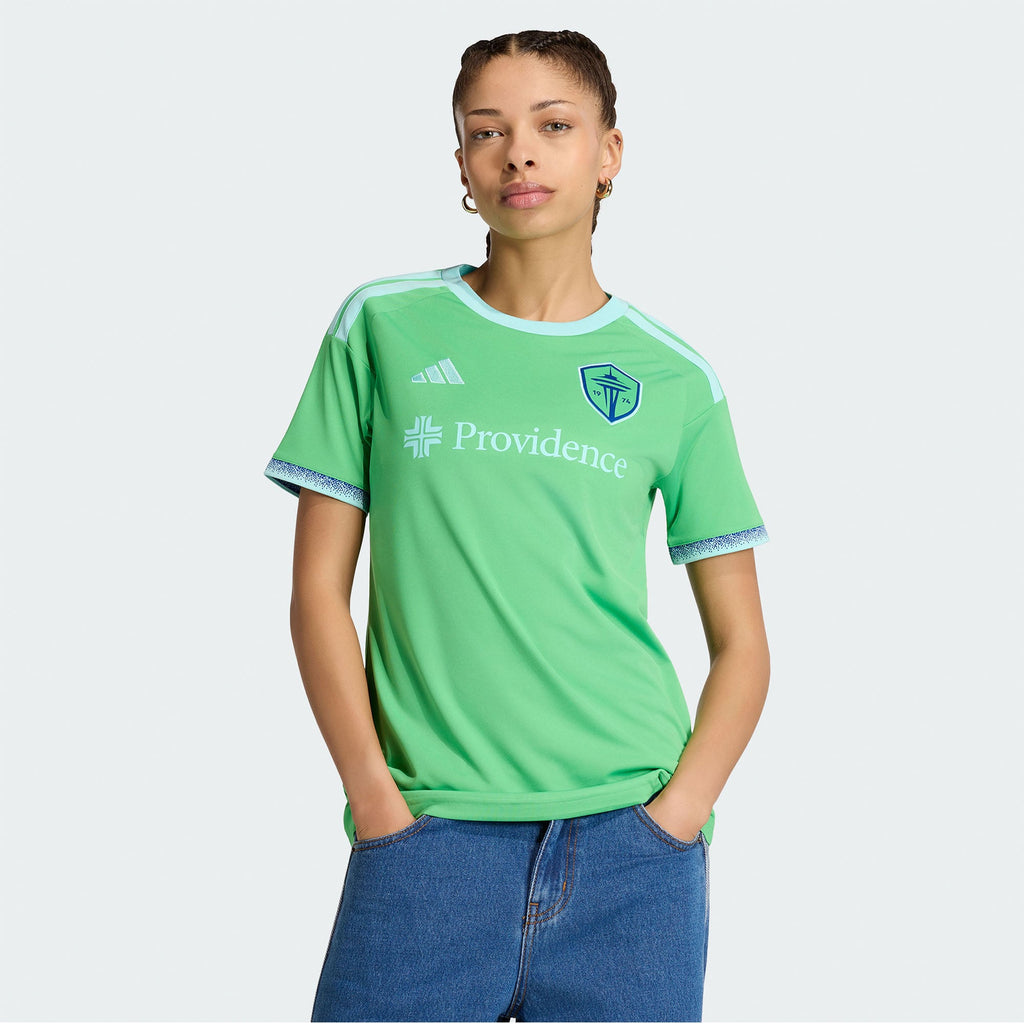 Women's Seattle Sounders FC Rave Green 2026 The Evergreen State Kit Replica Jersey