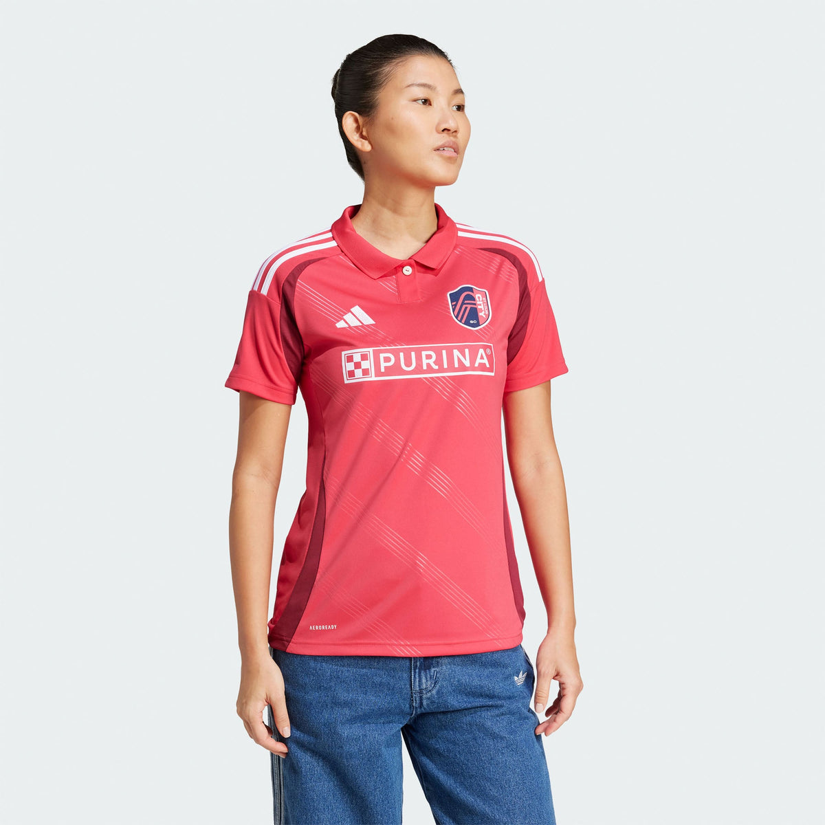 Women's St. Louis City SC Red 2025 Forever CITY Red Replica Jersey