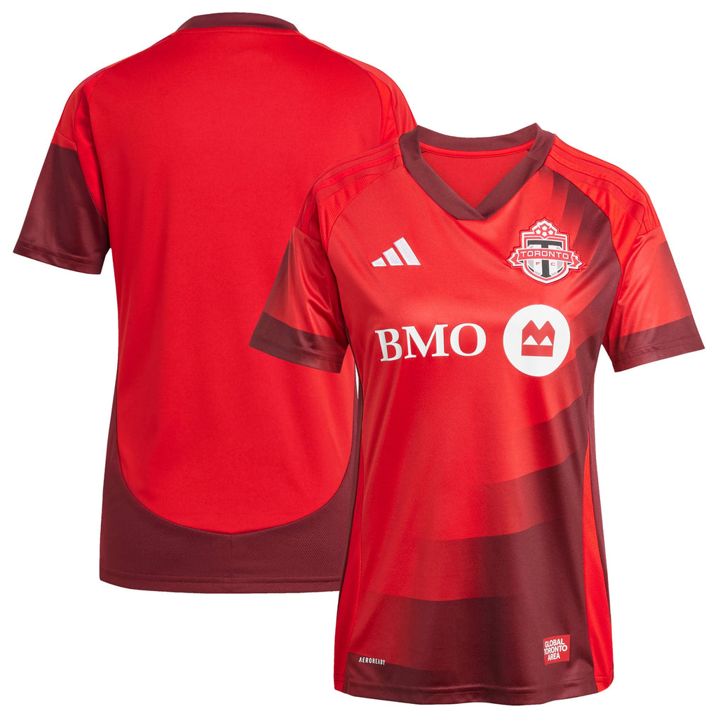 Women's Toronto FC Red 2025 Club Kit Replica Jersey