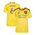 Women's Orlando City SC Robin Jansson Gold 2026 Sunken Treasure Kit Replica Jersey
