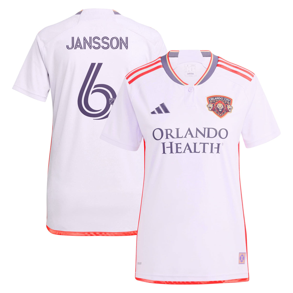 Women's Orlando City SC Robin Jansson Purple 2024 Legacy Kit Replica Player Jersey