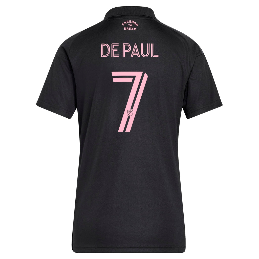 Women's Inter Miami CF Rodrigo De Paul Black 2026 Presagio Replica Jersey