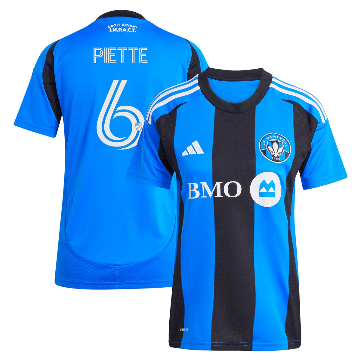 Women's CF Montreal Samuel Piette Blue 2025 Montréal Original Replica Player Jersey