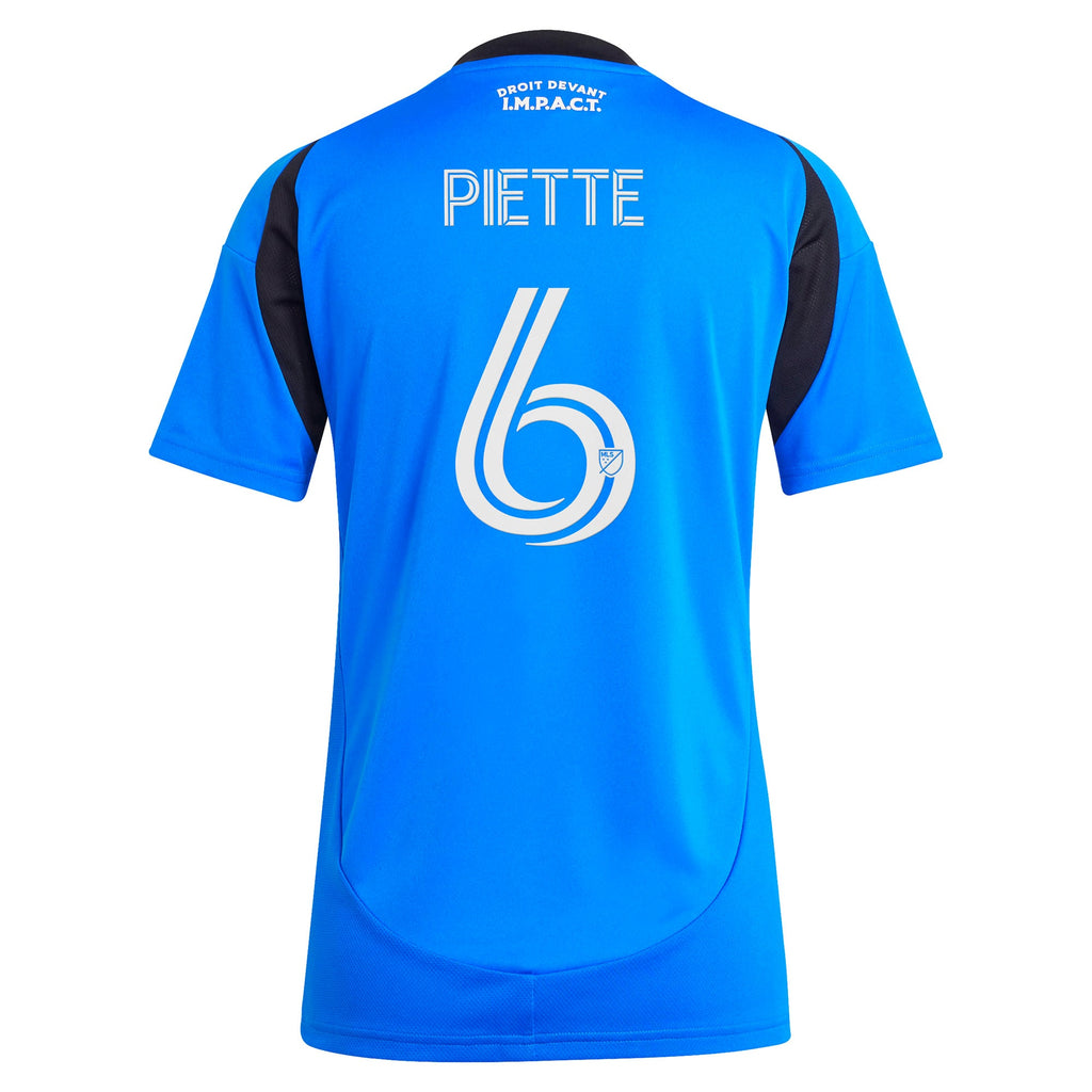 Women's CF Montreal Samuel Piette Blue 2025 Montréal Original Replica Player Jersey