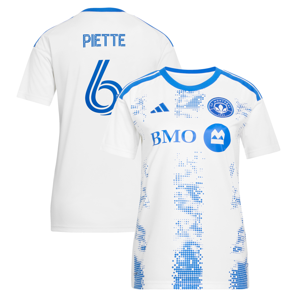 Women's CF Montreal Samuel Piette White 2026 The Procure Jersey Replica Jersey