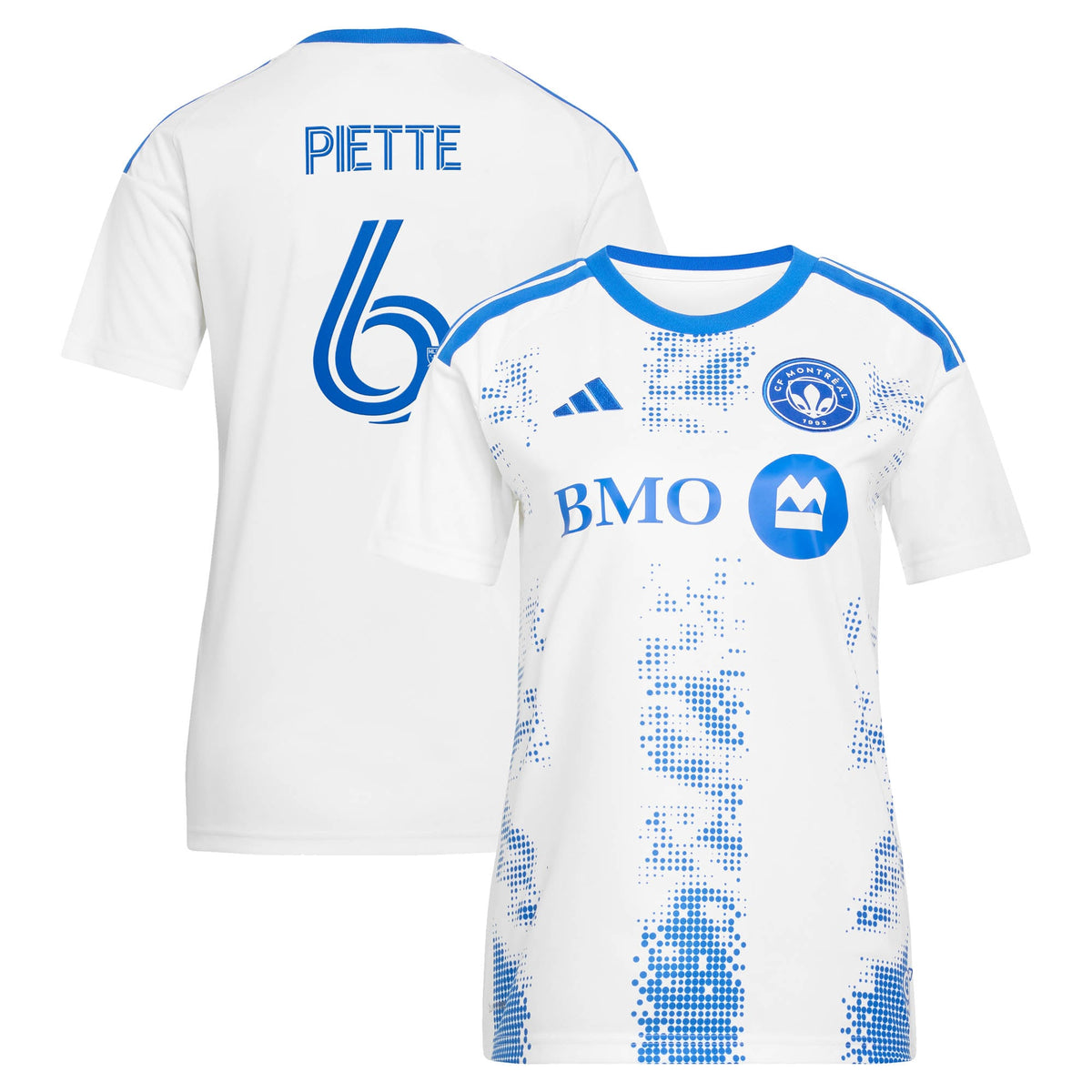 Women's CF Montreal Samuel Piette White 2026 The Procure Jersey Replica Jersey
