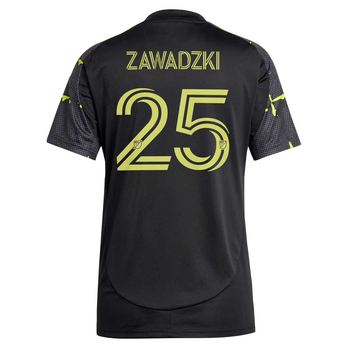 Women's Columbus Crew Sean Zawadzki Black 2025 The Goosebumps Kit Replica Player Jersey