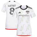 Women's FC Dallas Sebastian Lletget White 2024 Burn Baby Burn Replica Player Jersey