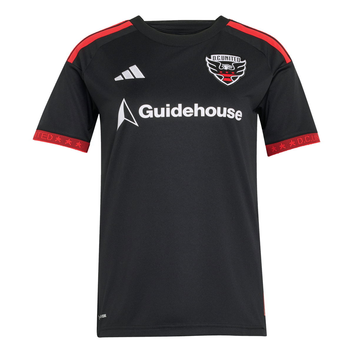 Women's D.C. United Tai Baribo Black 2026 Black-and-Red Kit Replica Jersey