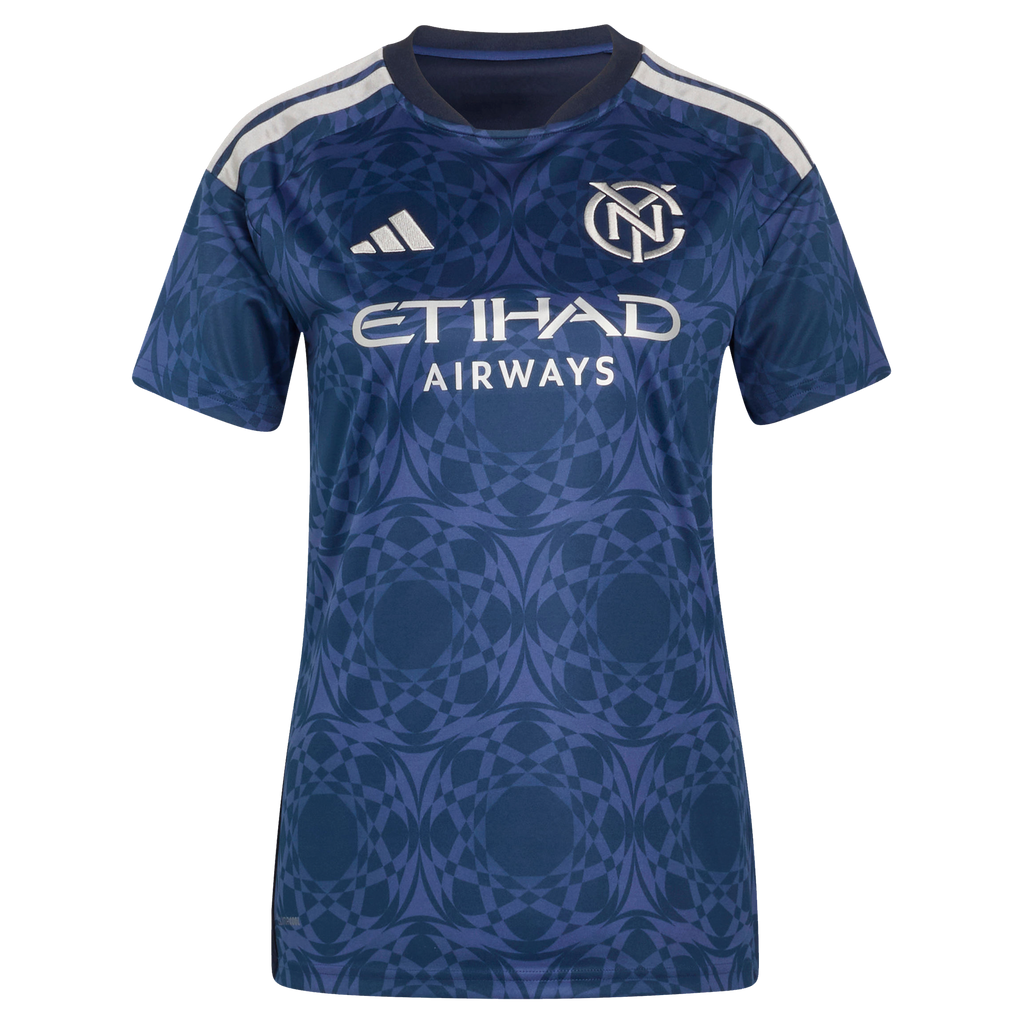 Women's New York City FC Thiago Martins Blue 2026 The All Nations Kit Replica Jersey