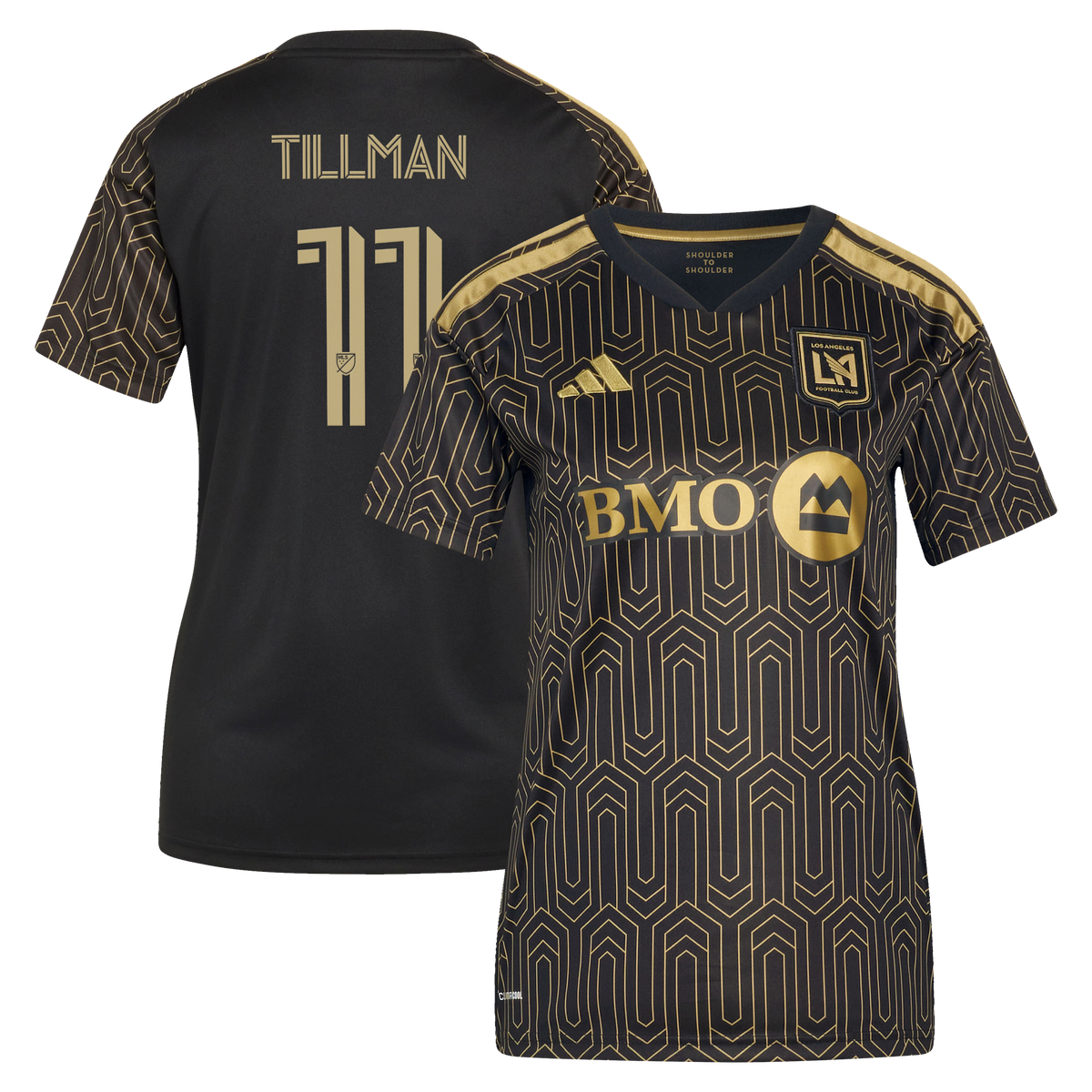 Women's LAFC Timothy Tillman Black 2026 Primary Kit Replica Jersey