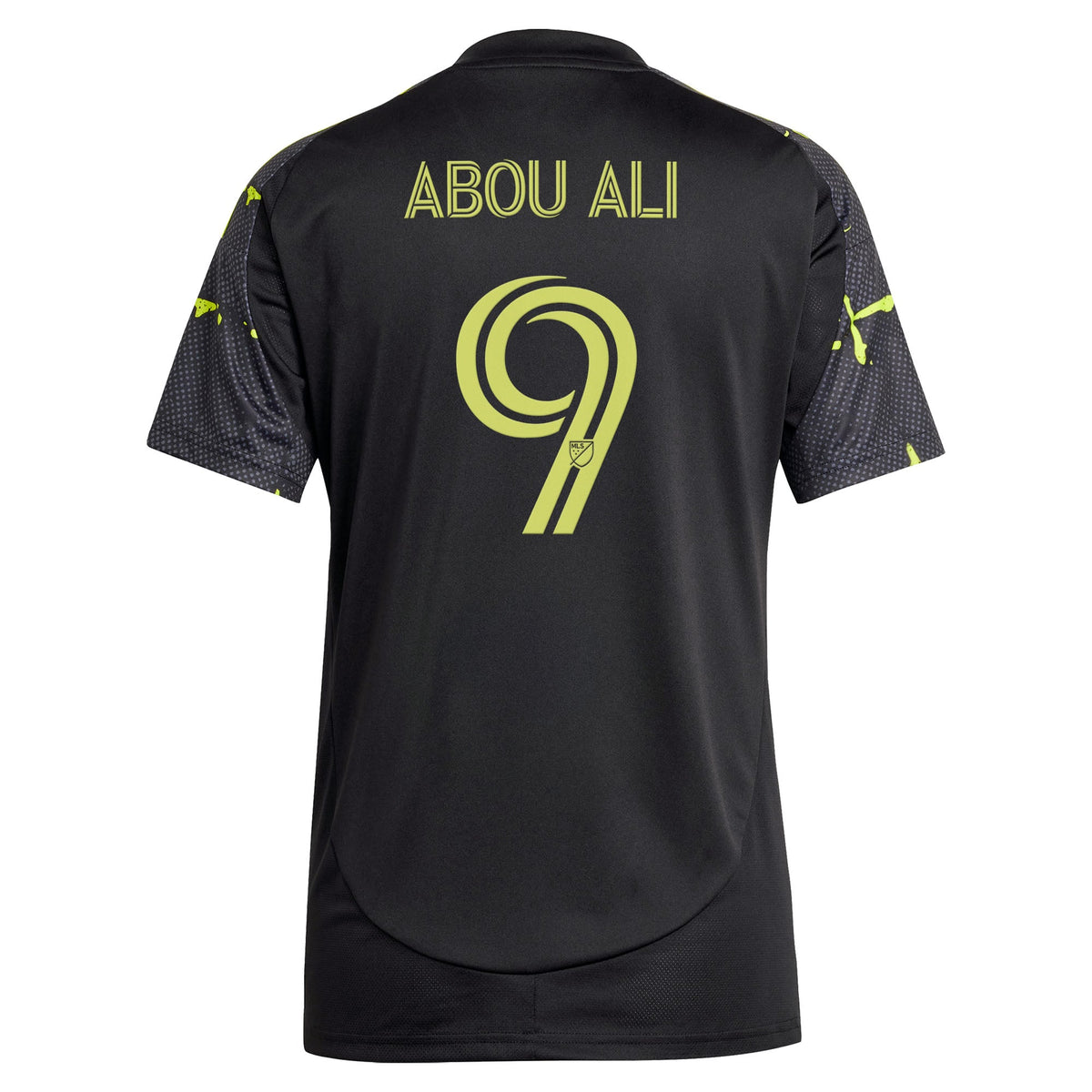 Women's Columbus Crew Wessam Abou Ali Black 2025 The Goosebumps Kit Replica Jersey