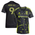 Women's Columbus Crew Wessam Abou Ali Black 2025 The Goosebumps Kit Replica Jersey