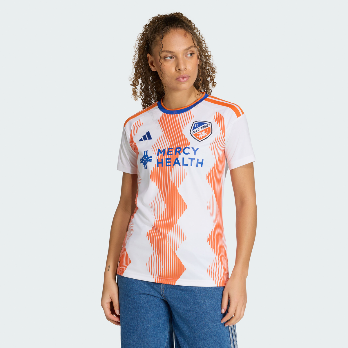 Women's FC Cincinnati White 2026 The Seven Hills Kit Replica Jersey