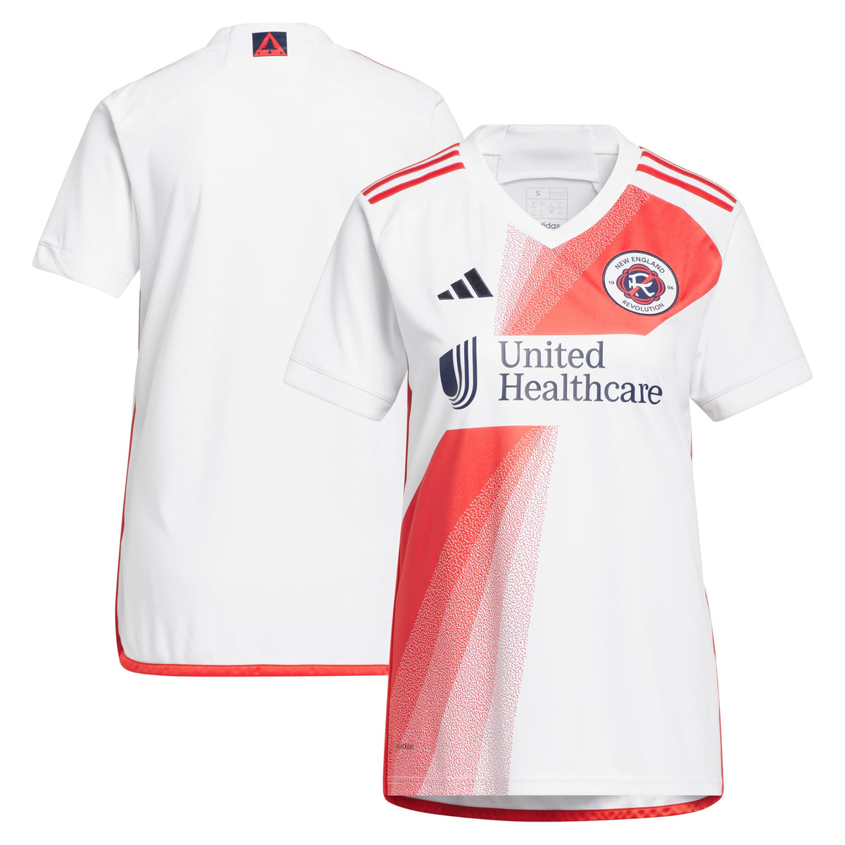 Women's New England Revolution White 2023 Defiance Replica Jersey