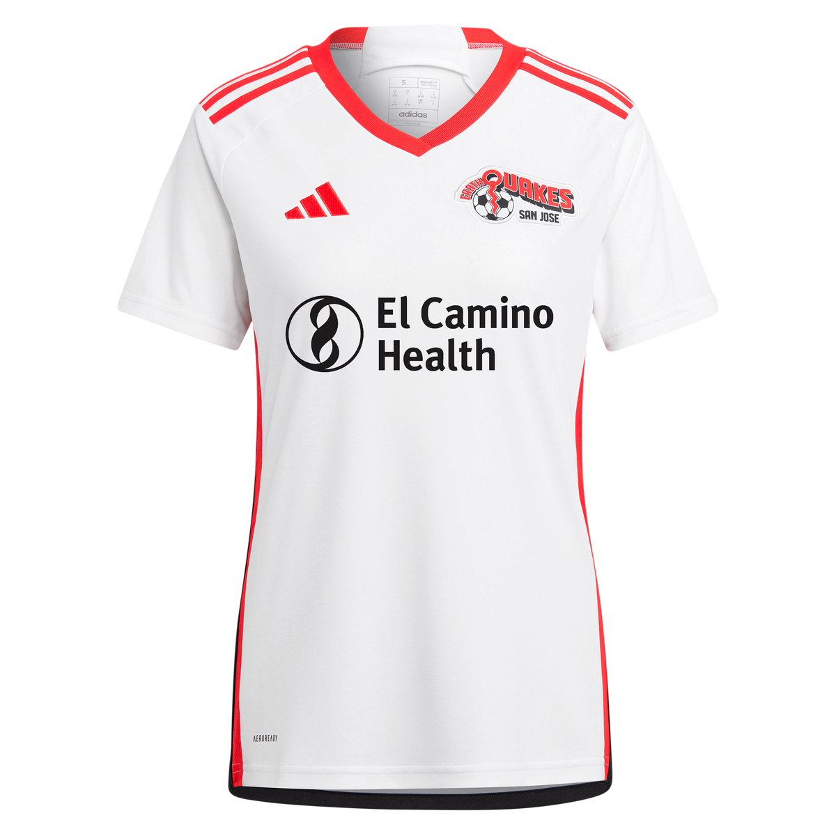 Women's San Jose Earthquakes White 2025 The 50 Kit Replica Jersey