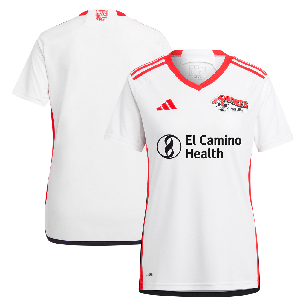 Women's San Jose Earthquakes White 2025 The 50 Kit Replica Jersey