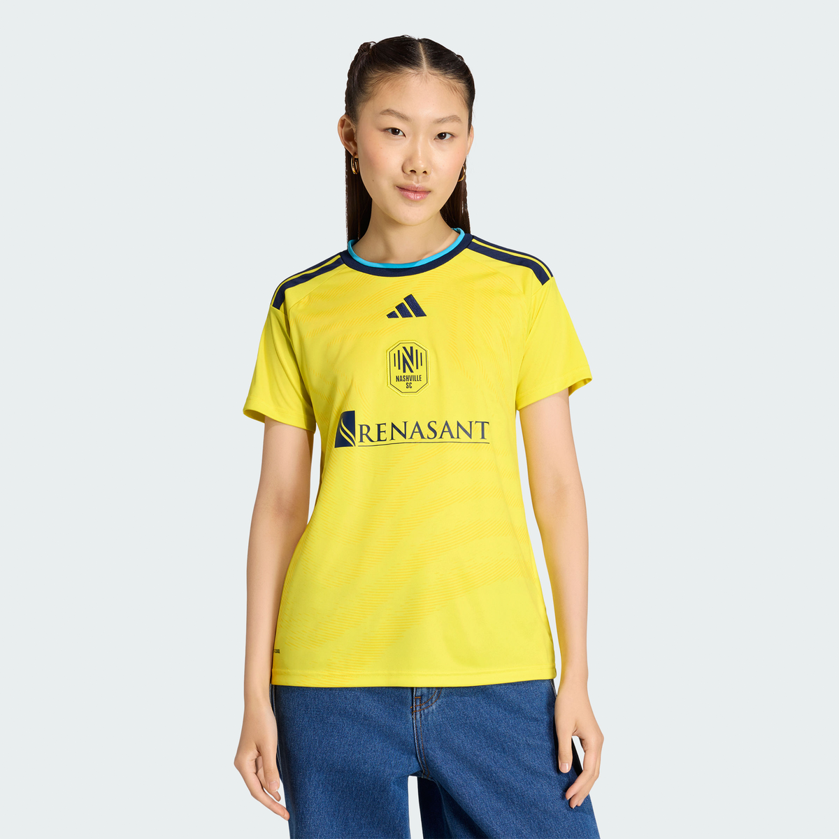 Women's Nashville SC Yellow 2026 The Reverb Kit Replica Jersey