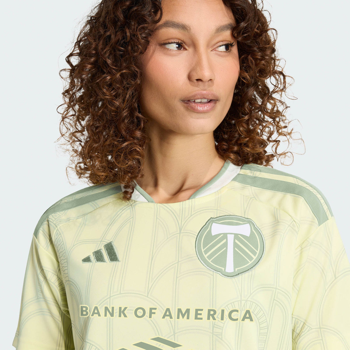 Women's Portland Timbers Yellow 2026 Civic Stadium Kit Replica Jersey