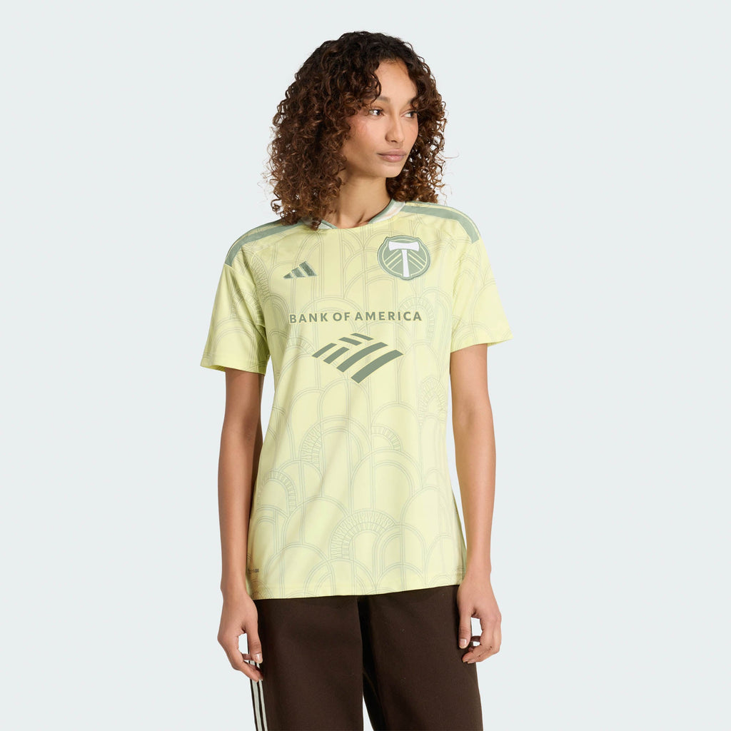 Women's Portland Timbers Yellow 2026 Civic Stadium Kit Replica Jersey
