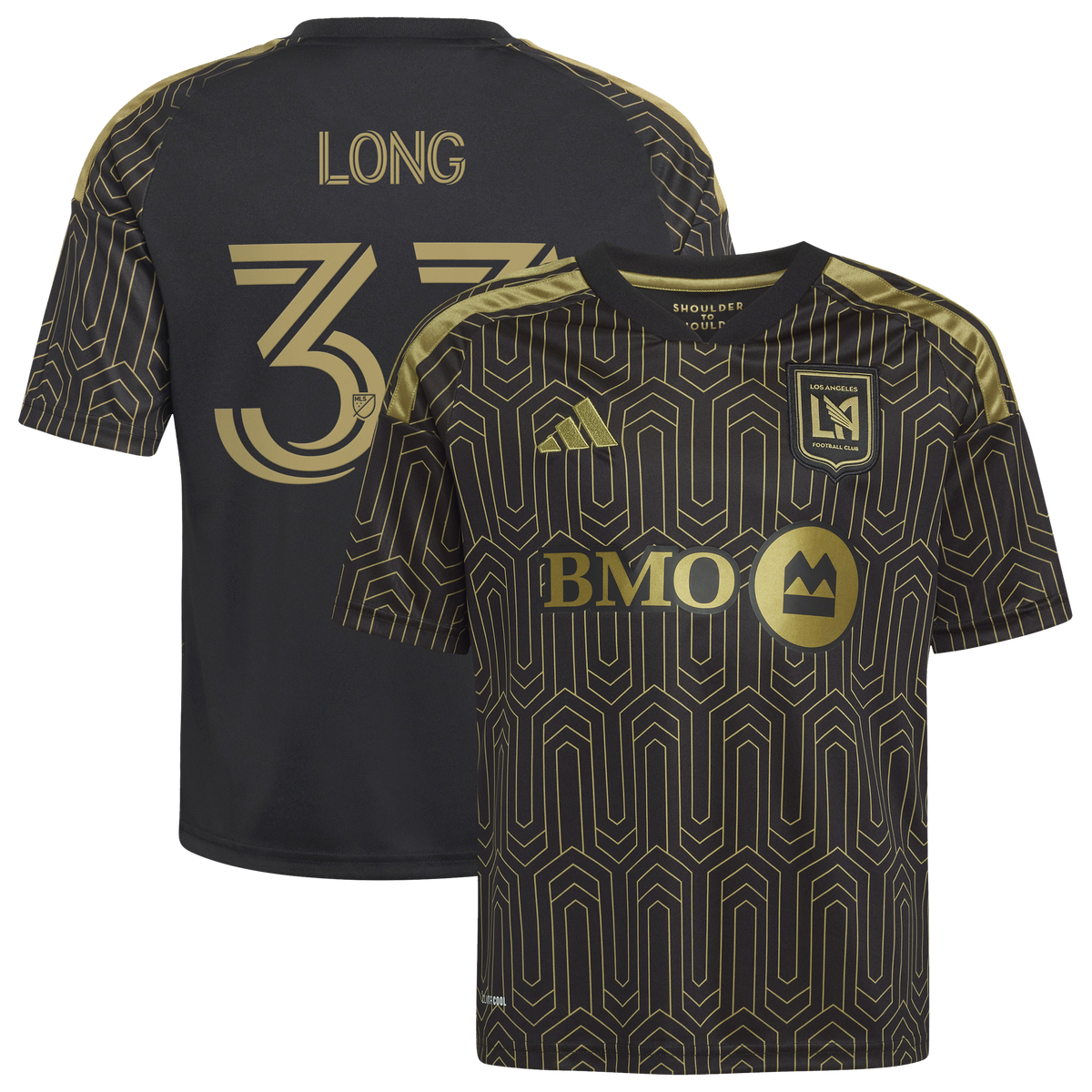 Youth LAFC Aaron Long Black 2026 Primary Kit Replica Jersey