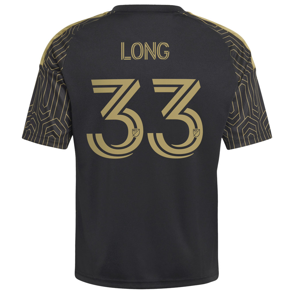 Youth LAFC Aaron Long Black 2026 Primary Kit Replica Jersey
