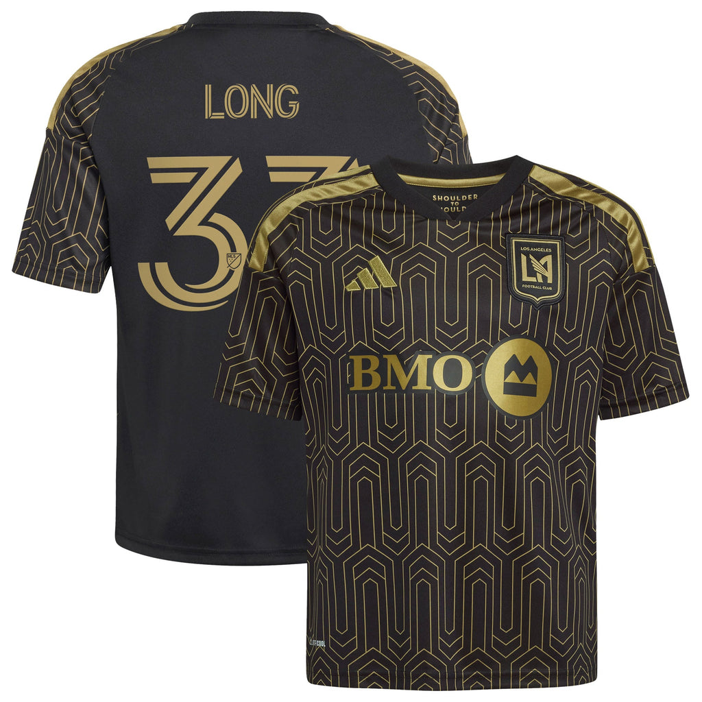 Youth LAFC Aaron Long Black 2026 Primary Kit Replica Jersey