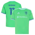 Youth Seattle Sounders FC Albert Rusnak Rave Green The Evergreen State Kit Replica Jersey
