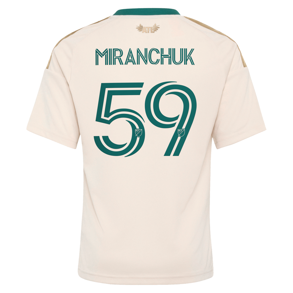Youth Atlanta United FC Aleksei Miranchuk Tan 2026 Spirit of '96 Replica Jersey