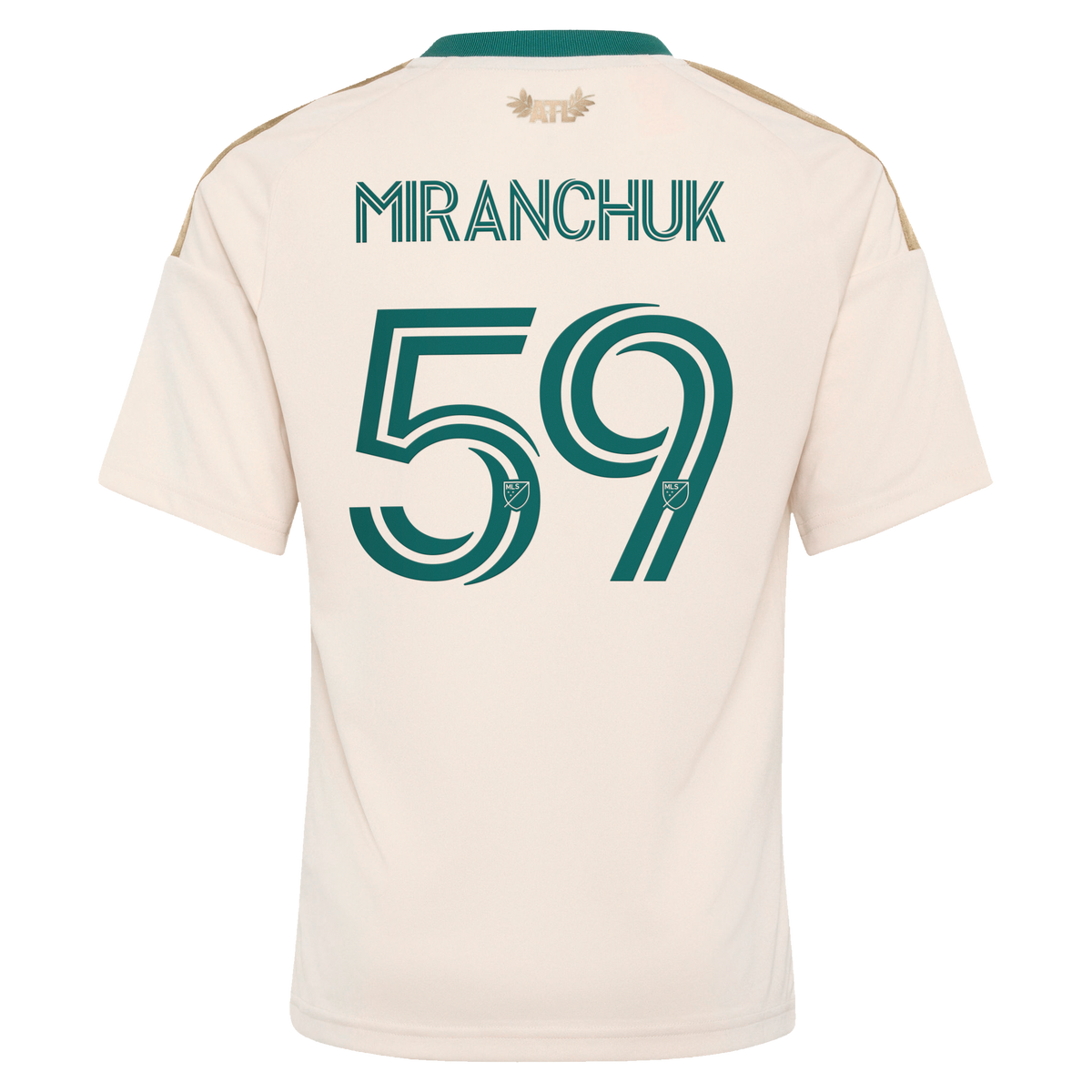 Youth Atlanta United FC Aleksei Miranchuk Tan 2026 Spirit of '96 Replica Jersey