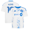 Youth CF Montreal Alexis Sanchez White 2026 The Procure Replica Jersey