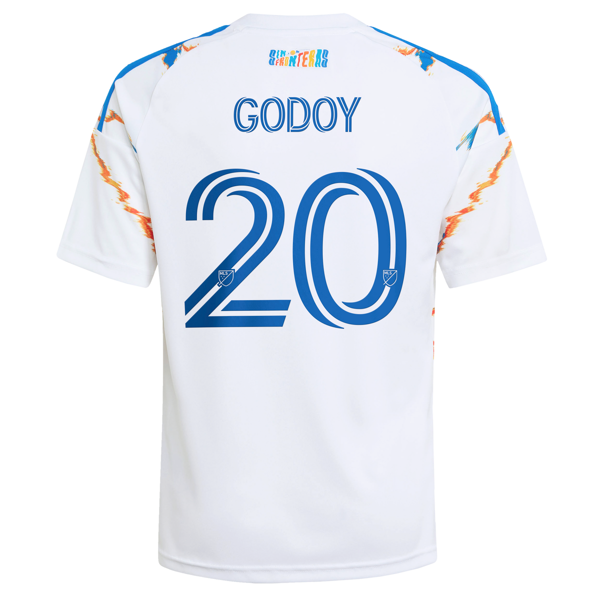 Youth San Diego FC Anibal Godoy White 2026 Unprecedented Unity Kit Replica Jersey